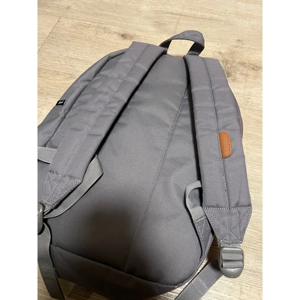 Herschel‎ Supply Co Nova Settlement Backpack Grey Canvas School Travel Bag Mens